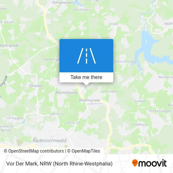Карта Vor Der Mark
