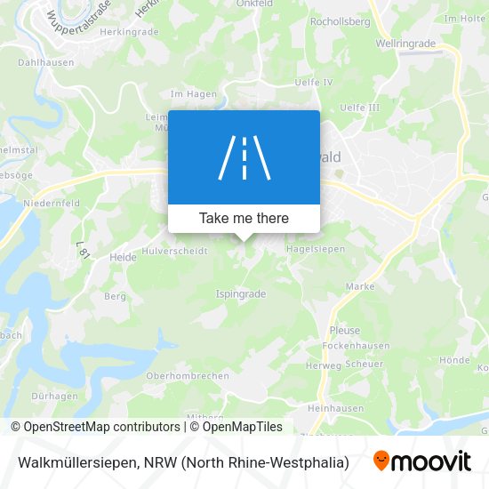 Walkmüllersiepen map