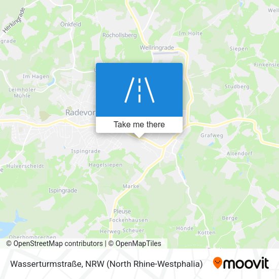 Wasserturmstraße map