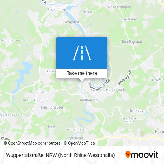 Wuppertalstraße map