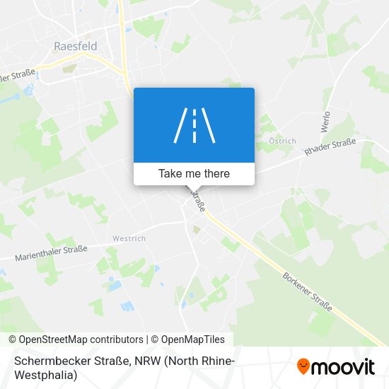 Schermbecker Straße map