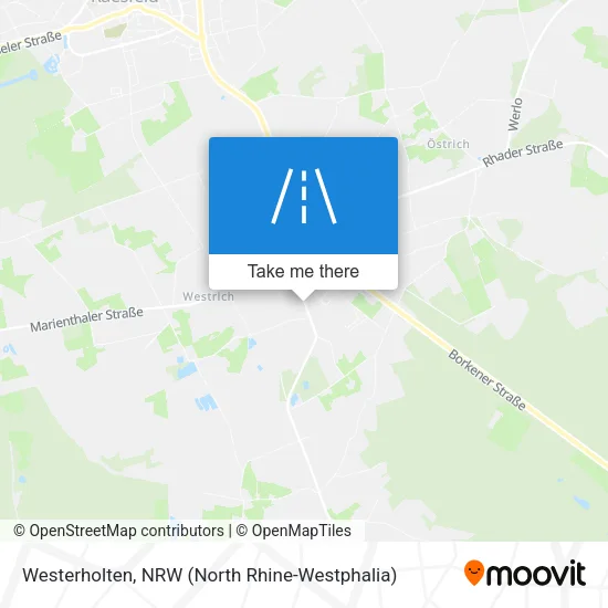 Карта Westerholten