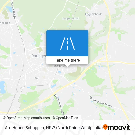 Am Hohen Schoppen map