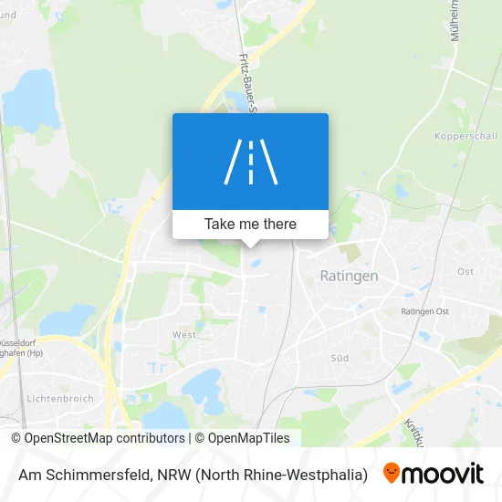 Карта Am Schimmersfeld