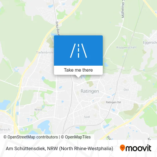 Карта Am Schüttensdiek