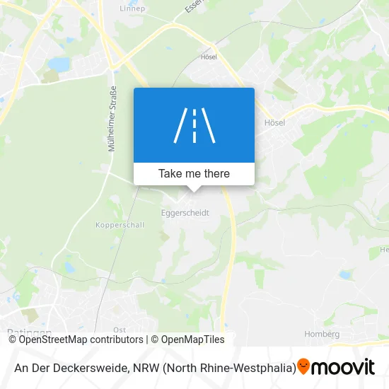 An Der Deckersweide map