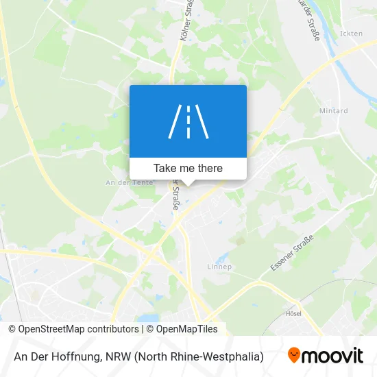 An Der Hoffnung map