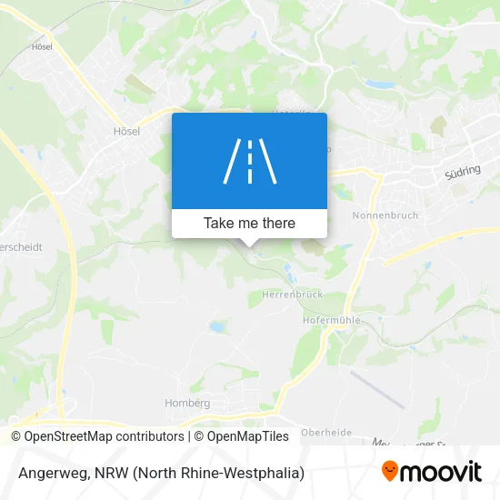 Карта Angerweg