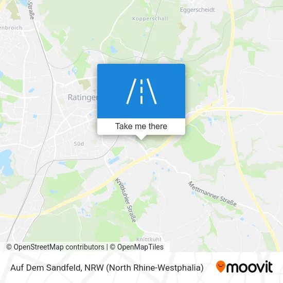 Карта Auf Dem Sandfeld