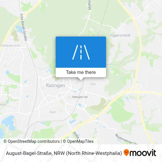 August-Bagel-Straße map