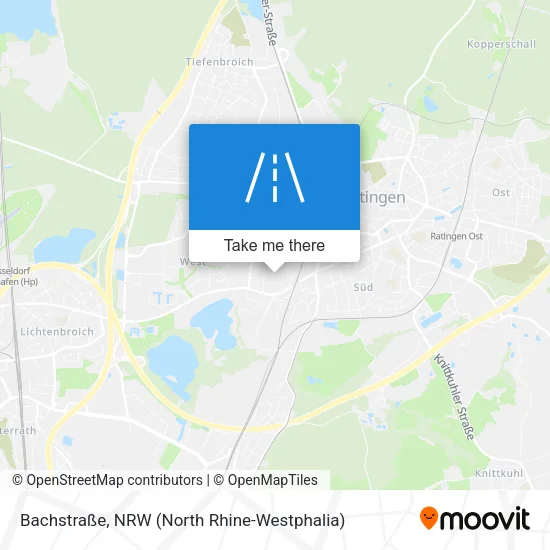 Bachstraße map