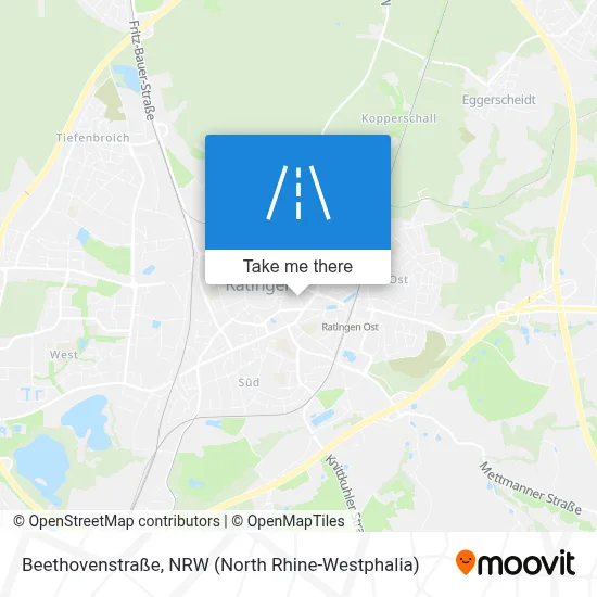 Beethovenstraße map