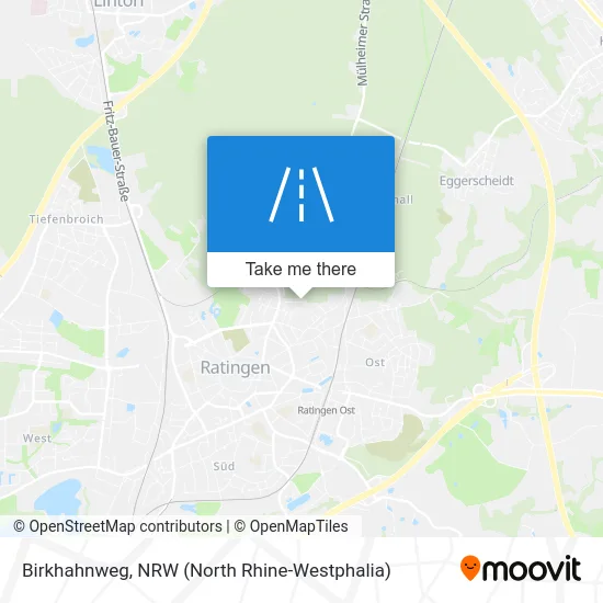 Карта Birkhahnweg