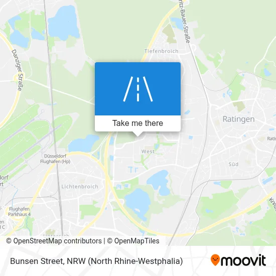 Bunsenstraße map