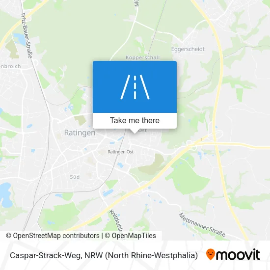 Карта Caspar-Strack-Weg