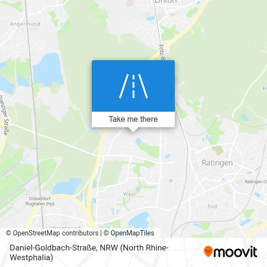 Daniel-Goldbach-Straße map