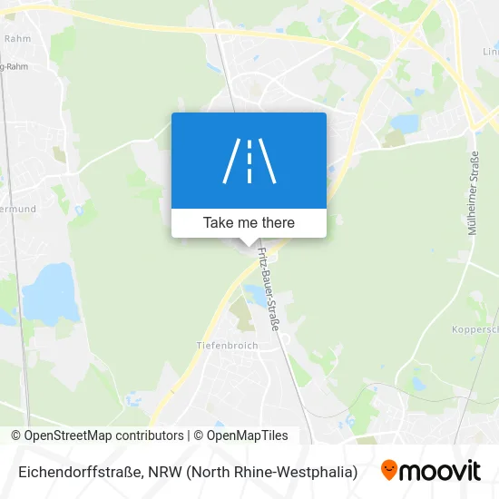Карта Eichendorffstraße