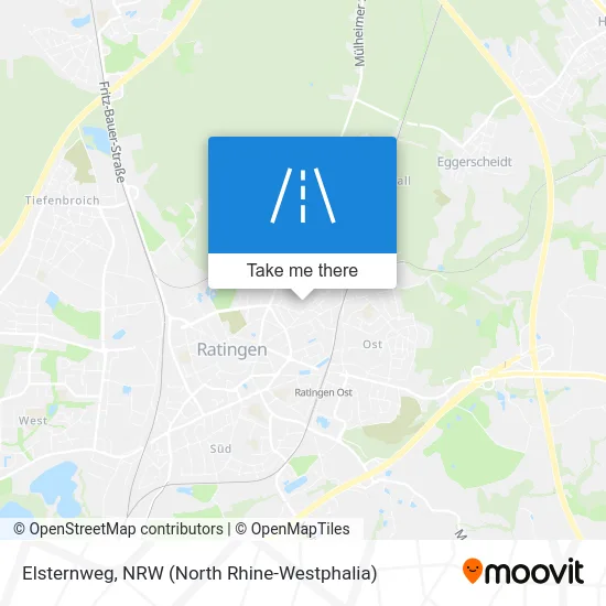 Карта Elsternweg