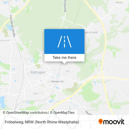 Карта Fröbelweg