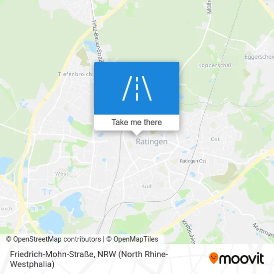 Карта Friedrich-Mohn-Straße