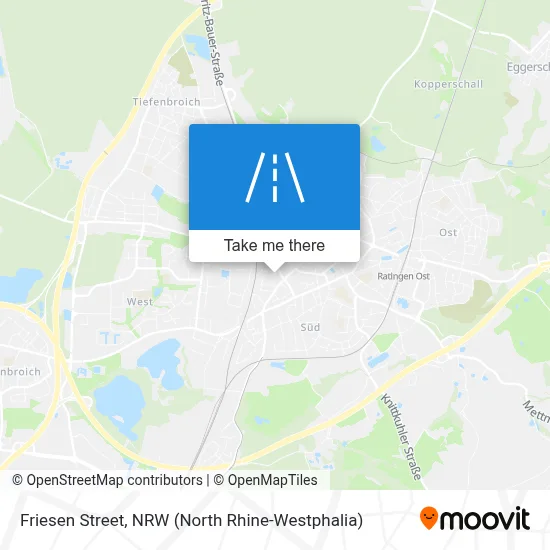 Friesenstraße map