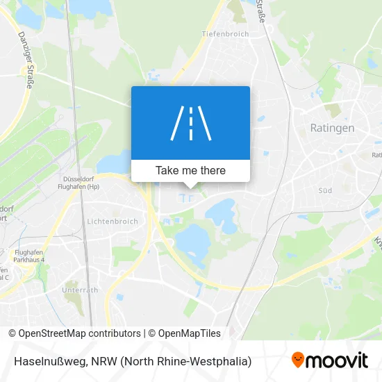 Карта Haselnußweg