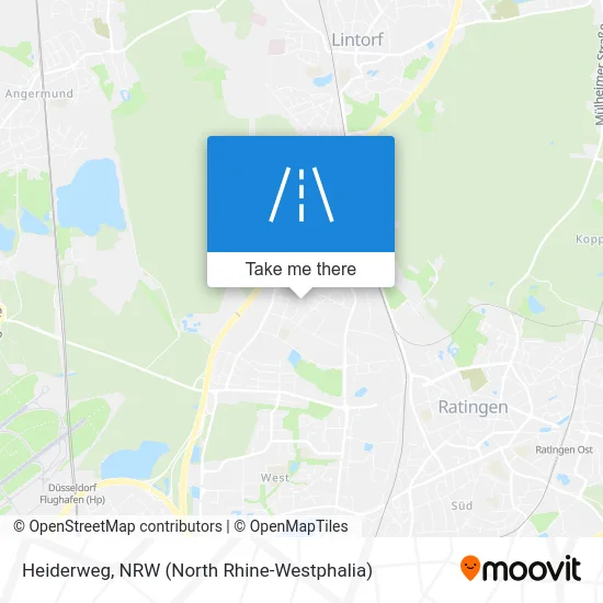 Карта Heiderweg