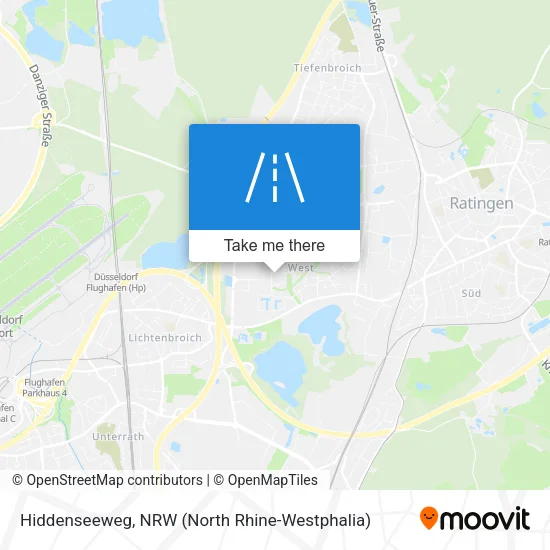 Карта Hiddenseeweg
