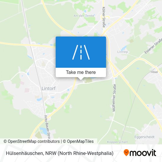 Hülsenhäuschen map