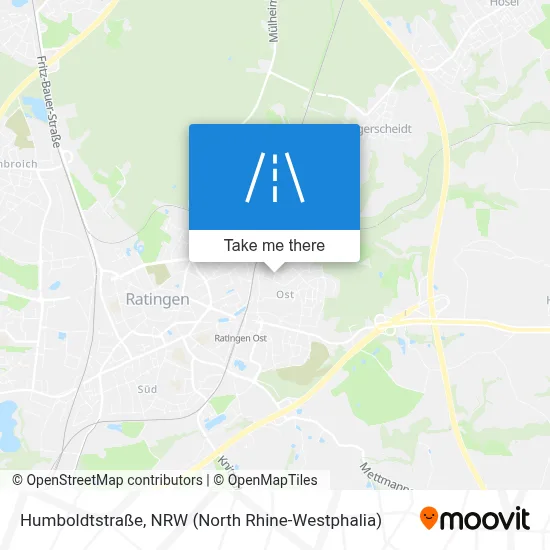 Humboldtstraße map