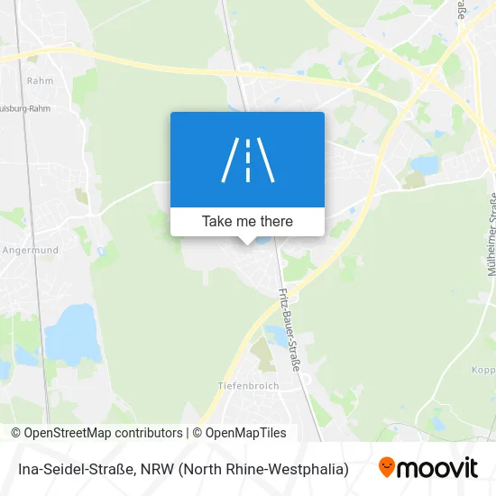 Ina-Seidel-Straße map
