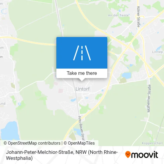 Johann-Peter-Melchior-Straße map