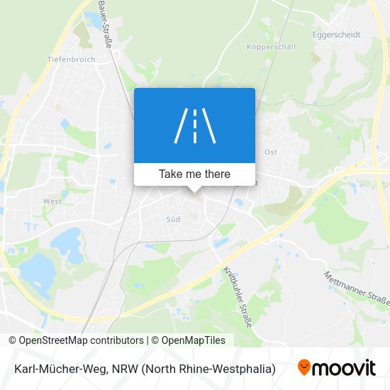 Karl-Mücher-Weg map