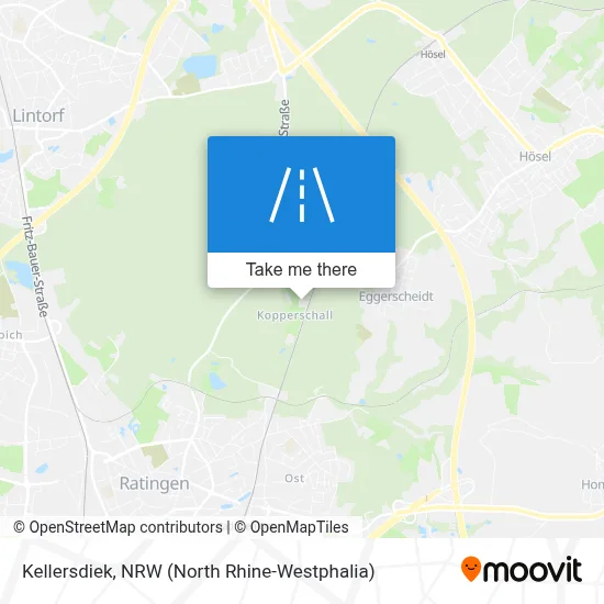 Kellersdiek map