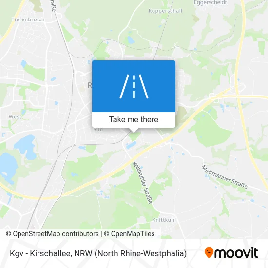 Kgv - Kirschallee map