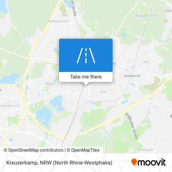 Карта Kreuzerkamp