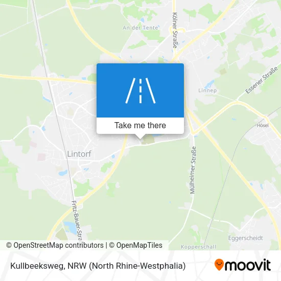 Карта Kullbeeksweg