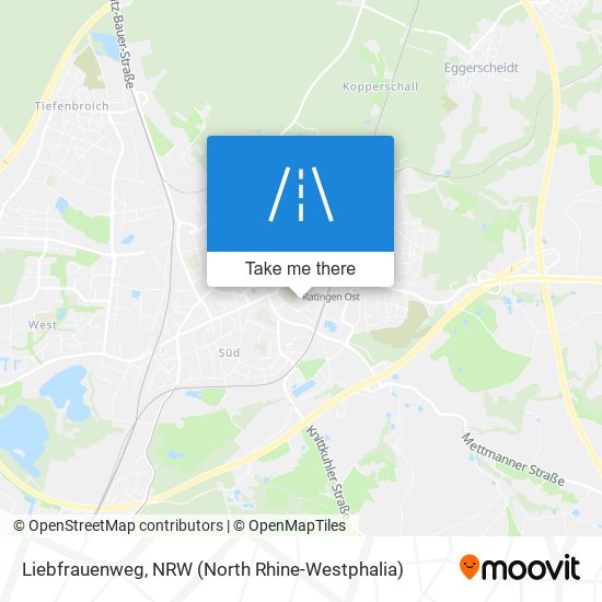 Liebfrauenweg map