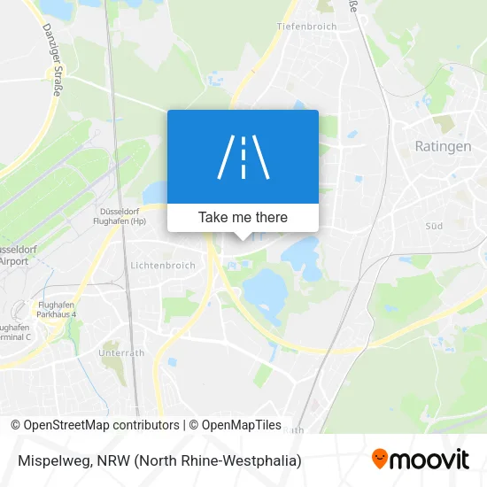 Карта Mispelweg