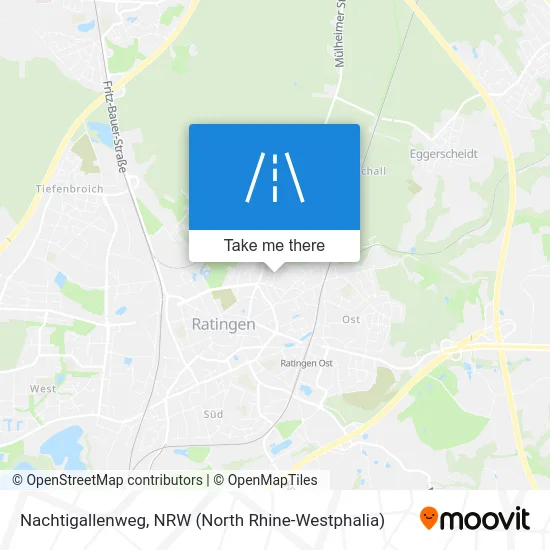 Карта Nachtigallenweg