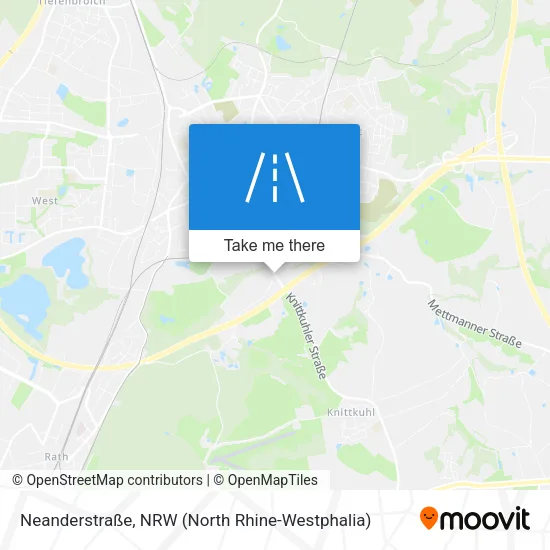 Карта Neanderstraße