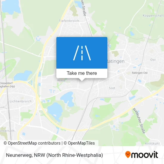 Карта Neunerweg