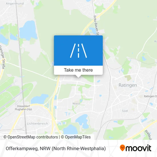 Offerkampweg map