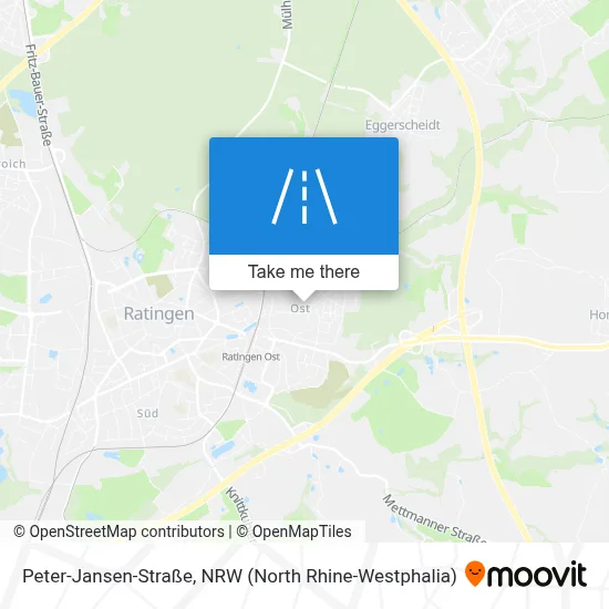 Peter-Jansen-Straße map