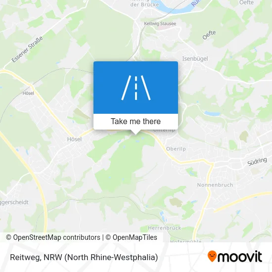 Карта Reitweg