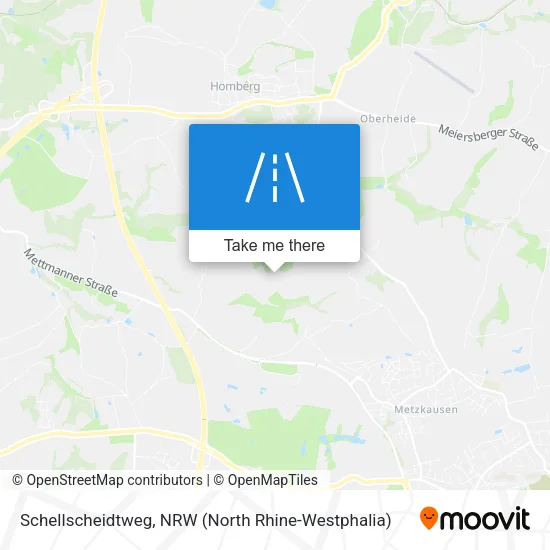 Карта Schellscheidtweg