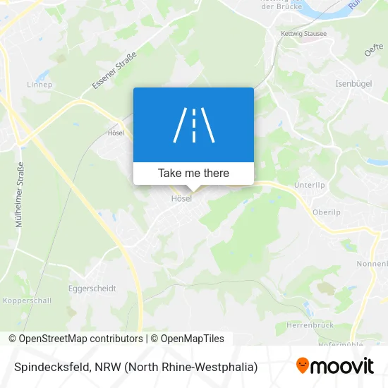 Карта Spindecksfeld