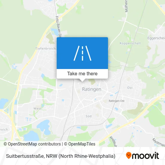 Карта Suitbertusstraße