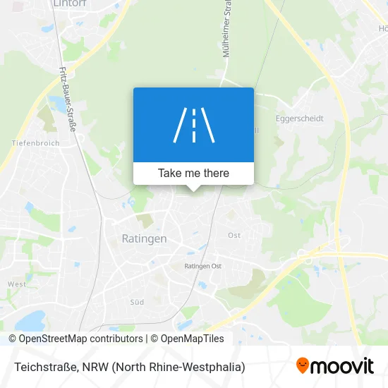 Карта Teichstraße