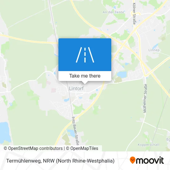 Карта Termühlenweg